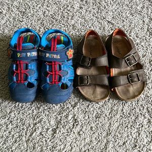 Toddler boy sandals size 10